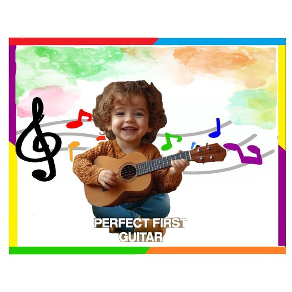 17" Children Toddler 6-String Acoustic Guitar - NWOT - Picture 1 of 9